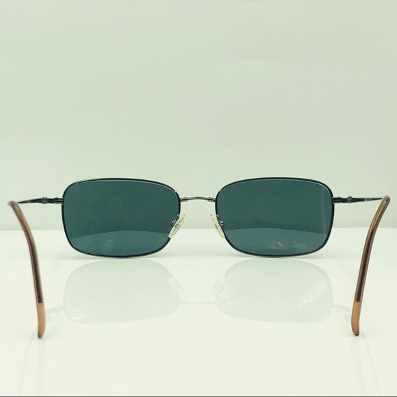 Chesterfield Gunmetal Oval Sunglasses Frames - Picture 4 of 4
